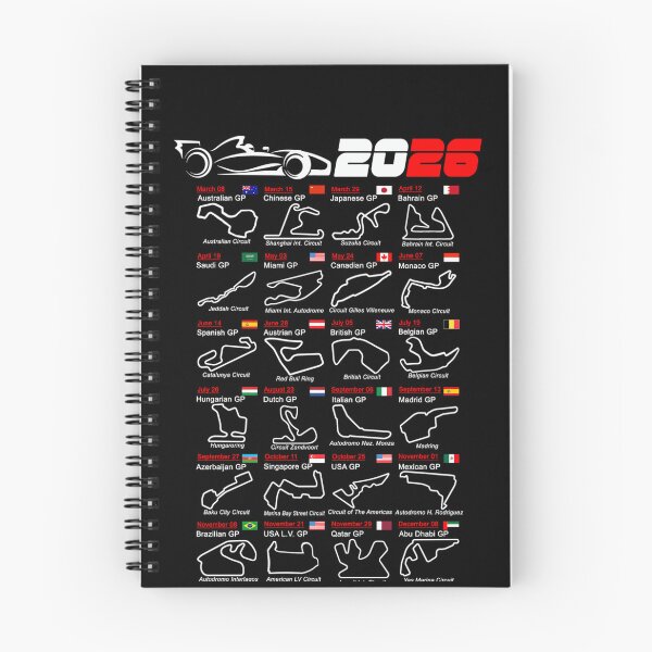 Item preview, Season Track Layouts Schedule designed and sold by Bilka Store.