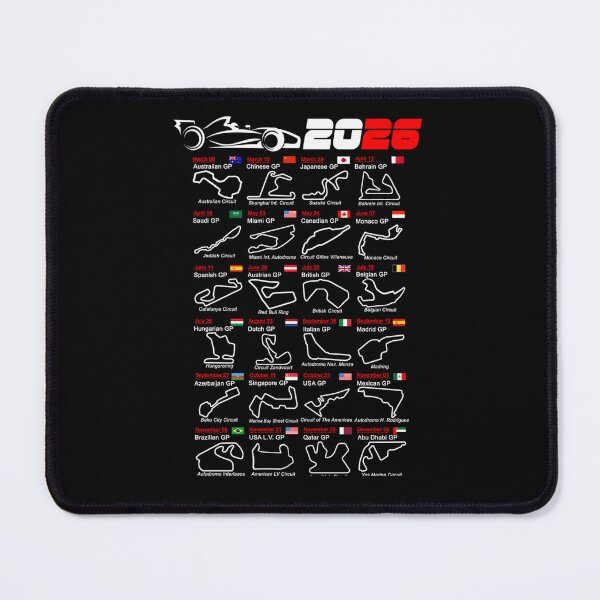 Item preview, Season Track Layouts Schedule designed and sold by Bilka Store.