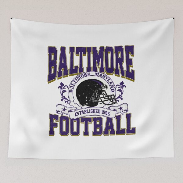 Item preview, Baltimore Football Vintage Helmet T-Shirt designed and sold by KristenYo30998.
