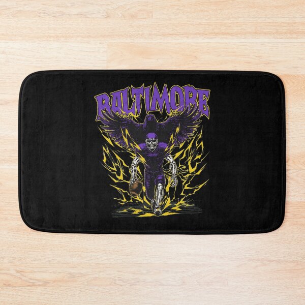 Item preview, Skeleton Football Player Raven Design designed and sold by Print Art Design Studio LLC.