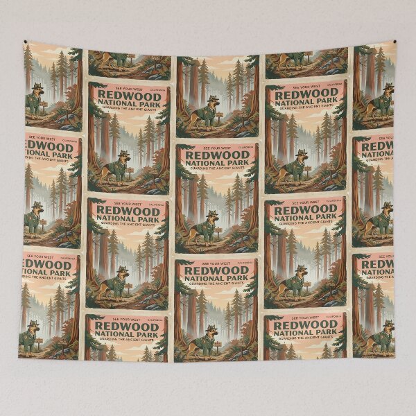 Item preview, German Shepherd Park Ranger WPA designed and sold by PictoVibe.