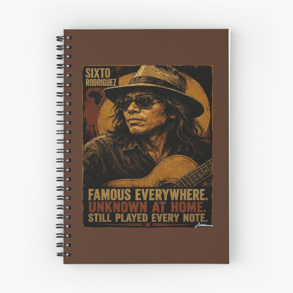 Item preview, Sixto Rodriguez Legend Unknown at Home Vintage South African Poster Art designed and sold by Artisticanvas.