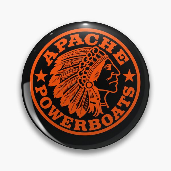 Item preview, Apache Neon Orange Boating Black designed and sold by ChristinasMess.