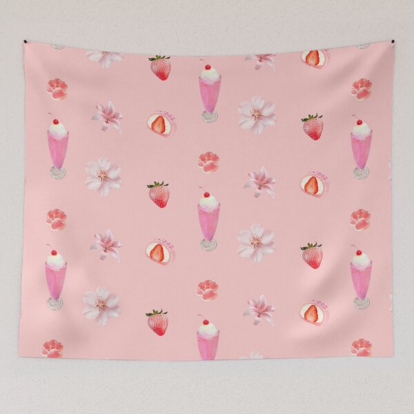 Item preview, Aesthetic Pink Stickers Sheet Cute coquette girl designed and sold by Lunar ✫.