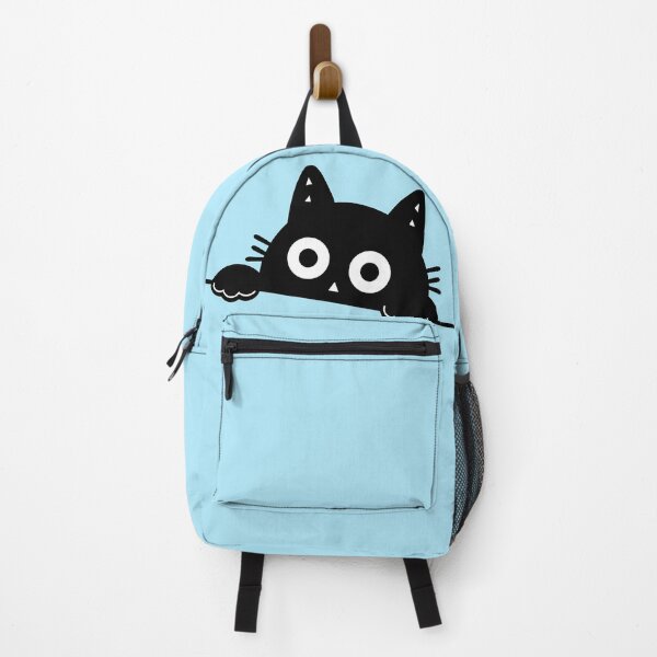 Item preview, Cat Hiding, Funny Sneaky Cat, Adorable Cat Illustration designed and sold by DibujandoPorfa.
