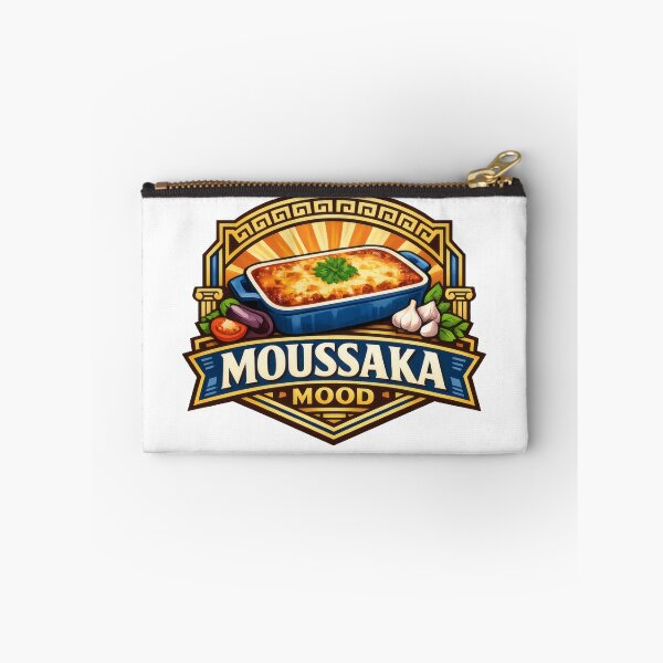 Item preview, Moussaka Mood Geometric Balkan Food designed and sold by OfficialBalkan.
