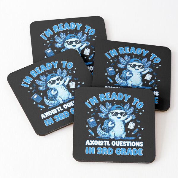 Item preview, I'm Ready To Axolotl Questions In 3rd Grade designed and sold by Mi-Zouhra.