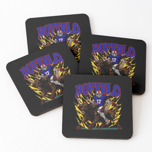 Item preview, Buffalo Football Bull Rider Retro Graphic  designed and sold by Print Art Design Studio LLC.