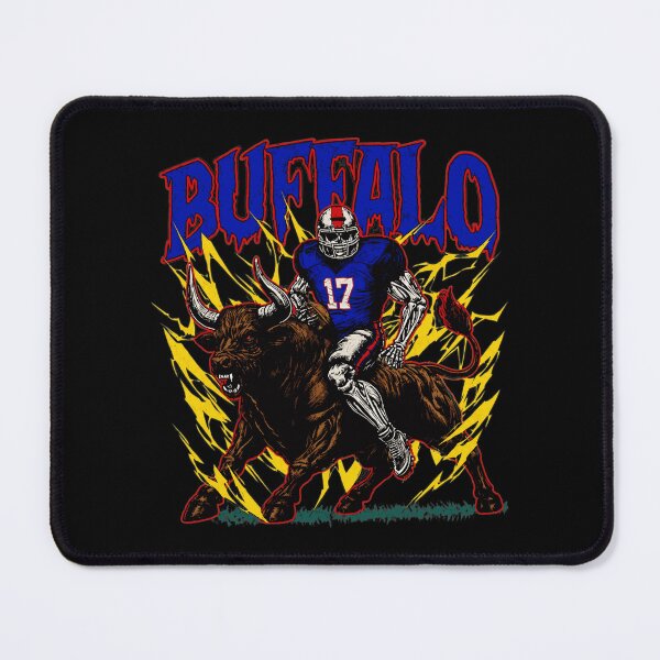 Item preview, Buffalo Football Bull Rider Retro Graphic designed and sold by Print Art Design Studio LLC.