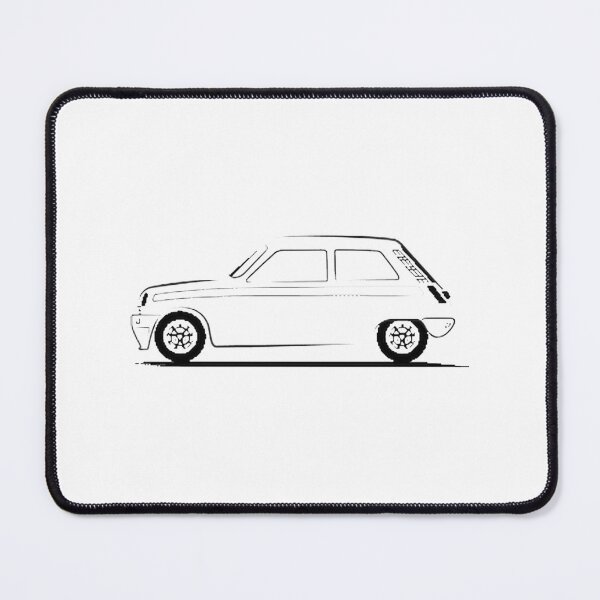Item preview, Vintage French Hatchback Black Classic Car Illustration | Perfect Gift For You And Friends designed and sold by loisir-arts.