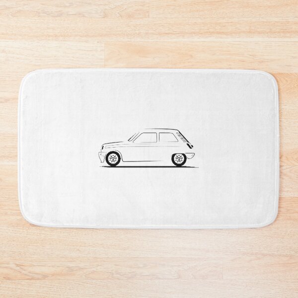 Item preview, Vintage French Hatchback Black Classic Car Illustration | Perfect Gift For You And Friends designed and sold by loisir-arts.