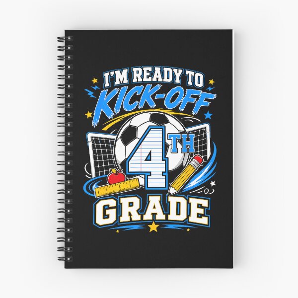 Item preview, I'm Ready To Kick-off 4th Grade designed and sold by Mi-Zouhra.