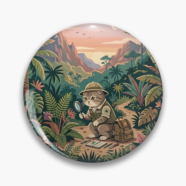 Item preview, Scottish Fold Botanist WPA designed and sold by PictoVibe.