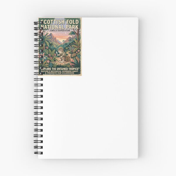 Item preview, Scottish Fold Botanist WPA designed and sold by PictoVibe.