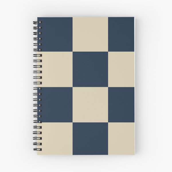 Item preview, Deep Navy Blue Checkered Pattern vintage style Plaid large designed and sold by DColourMuse.