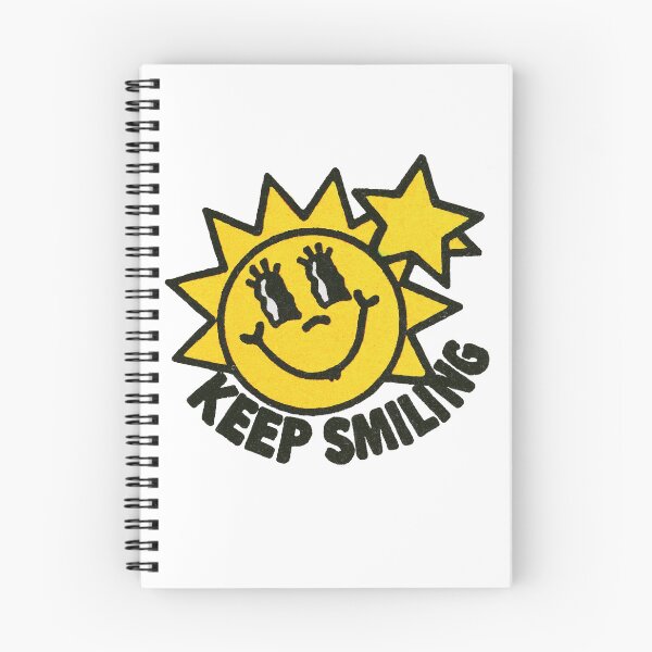 Item preview, Keep Smiling Retro Sun designed and sold by GrooveAndGlow.
