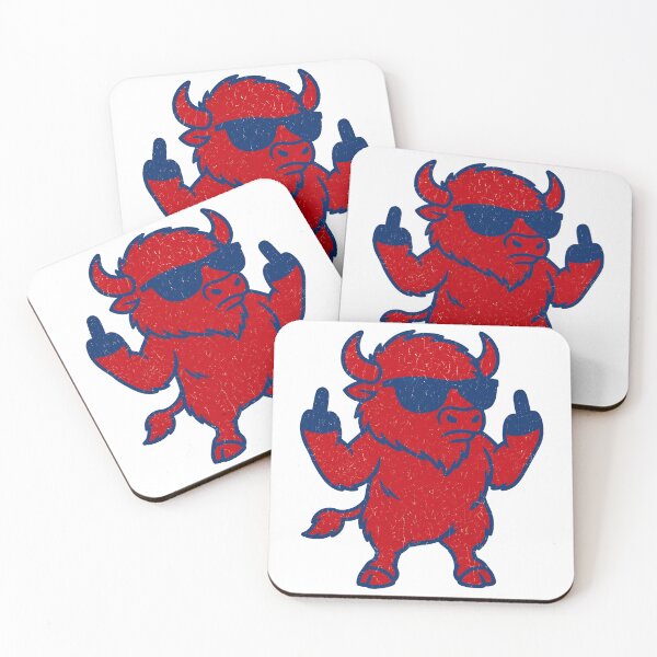 Item preview, Funny Bison Middle Finger Attitude Tee designed and sold by KristenYo30998.