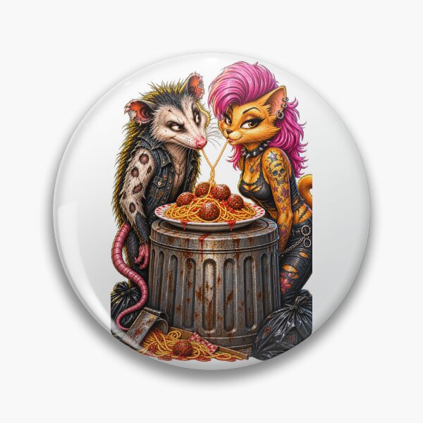 Item preview, trash possum designed and sold by KingofbattleMS.