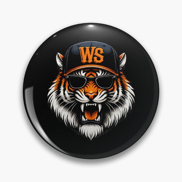 Item preview, Cool Tiger Baseball Cap WS Sunglasses designed and sold by Print Art Design Studio LLC.