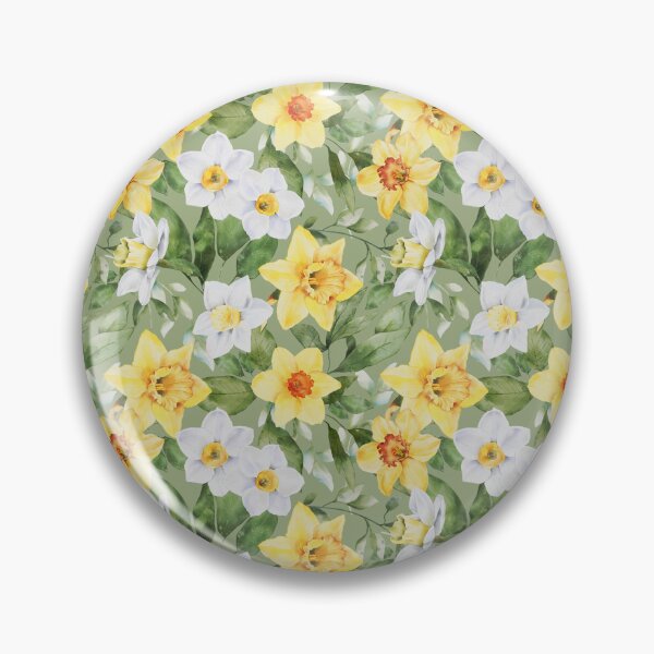 Item preview, Cow & Spring Daffodils designed and sold by WildAliceArt.
