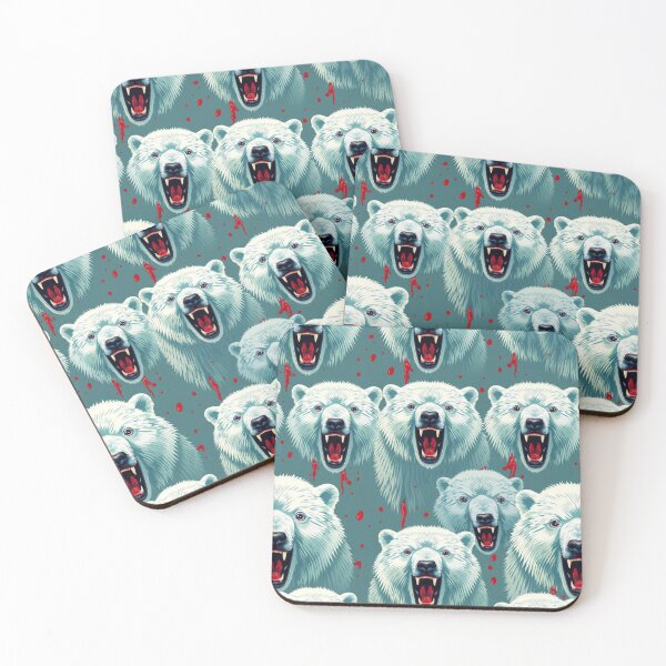 Item preview, Roaring Polar Bear Pattern designed and sold by pUNKnown.