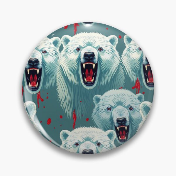 Item preview, Roaring Polar Bear Pattern designed and sold by pUNKnown.