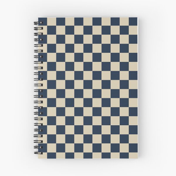 Item preview, Deep Navy Blue Checkered Pattern vintage style Plaid small  designed and sold by DColourMuse.