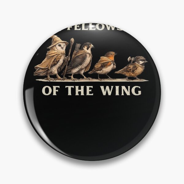 Item preview, The Fellowship Of The Wing designed and sold by Glitch-Critters.