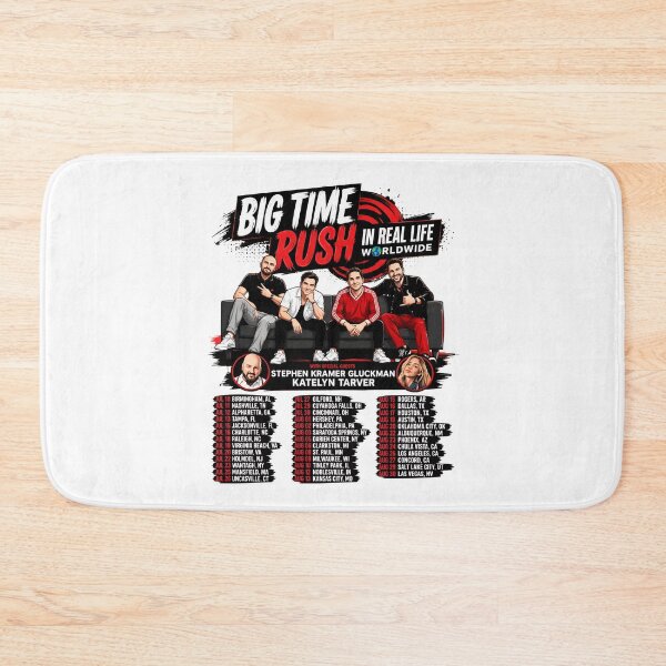 Item preview, Big Time Rush In Real Life Worldwide Tour designed and sold by ZubairNalban.