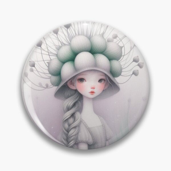 Item preview, Angelic Hat Girl designed and sold by Beyondnote-Art.
