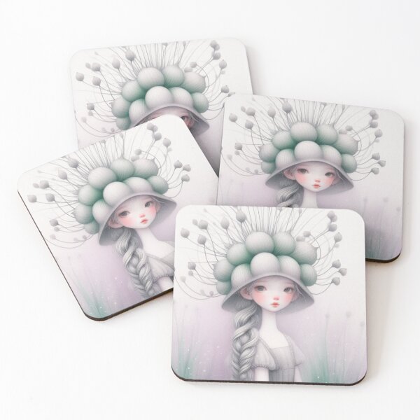 Item preview, Angelic Hat Girl designed and sold by Beyondnote-Art.