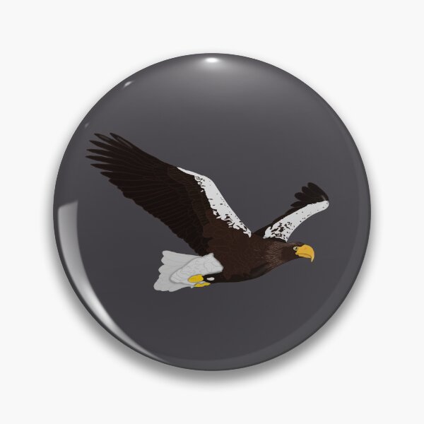 Item preview, Steller’s Sea Eagle flying designed and sold by BDBirds.
