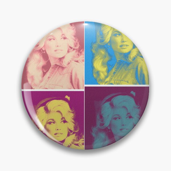 Item preview, Retro Dolly Parton Four Colors 80s designed and sold by kareydiwanpro.
