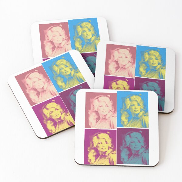 Item preview, Retro Dolly Parton Four Colors 80s designed and sold by kareydiwanpro.