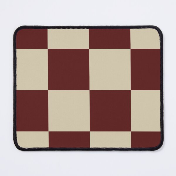 Item preview, Ox blood red / burgundy Checkered Pattern vintage style Plaid large designed and sold by DColourMuse.