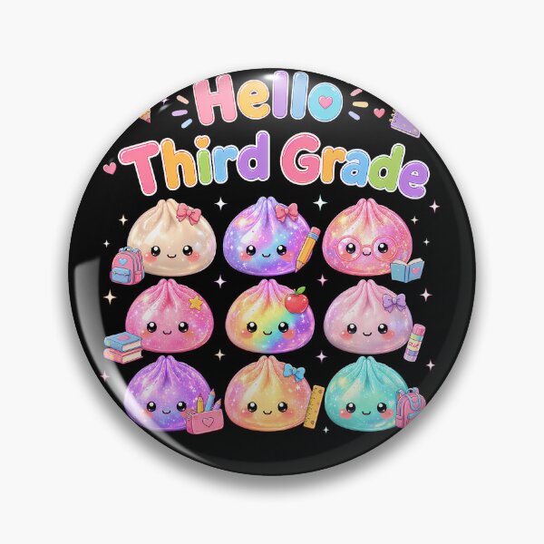 Item preview, Hello Third Grade designed and sold by Glitch-Critters.