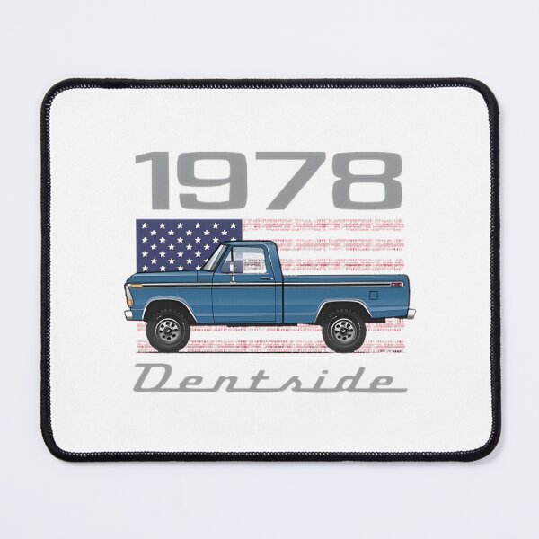 Item preview, Retro Blue Dentside Classic Truck Illustration - Vintage 70S Pickup Truck Enthusiast Graphic | Limited Edition designed and sold by loisir-arts.
