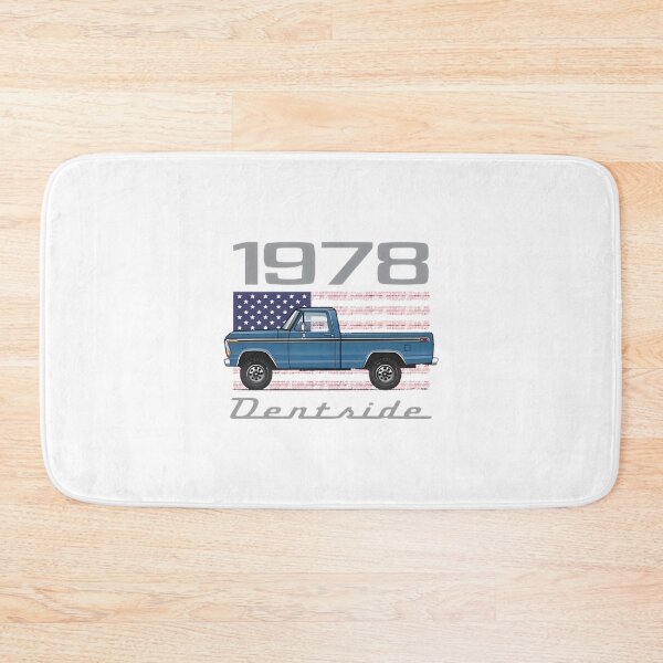 Item preview, Retro Blue Dentside Classic Truck Illustration - Vintage 70S Pickup Truck Enthusiast Graphic | Limited Edition designed and sold by loisir-arts.