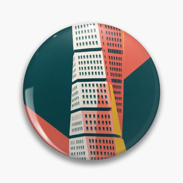 Item preview, Turning Torso Malmö Sweden Geometric Modern Architecture designed and sold by JIGUWORLD.