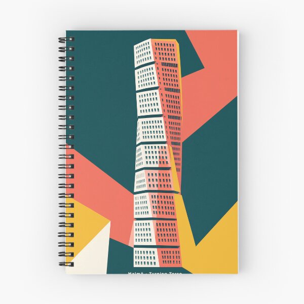 Item preview, Turning Torso Malmö Sweden Geometric Modern Architecture designed and sold by JIGUWORLD.