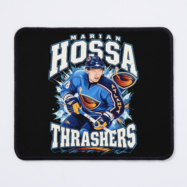 Item preview, Marian Hossa Atlanta Thrashers Retro Hockey  designed and sold by Print Art Design Studio LLC.