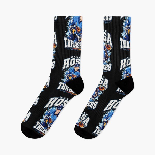 Item preview, Marian Hossa Atlanta Thrashers Retro Hockey  designed and sold by Print Art Design Studio LLC.