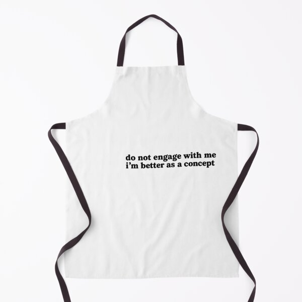 Item preview, Do Not Engage With Me I Am Better as a Concept – Funny Introvert Quote Sticker designed and sold by Not Okay Supply Co..