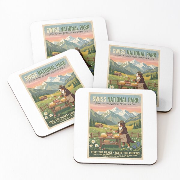 Item preview, Bernese Mountain Dog Cheese Maker WPA designed and sold by PictoVibe.
