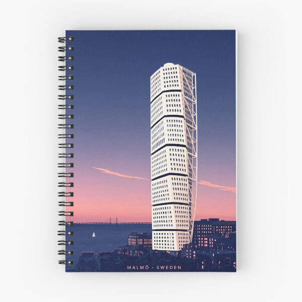 Item preview, Turning Torso Malmö Sweden Modern Minimalist Architecture designed and sold by JIGUWORLD.