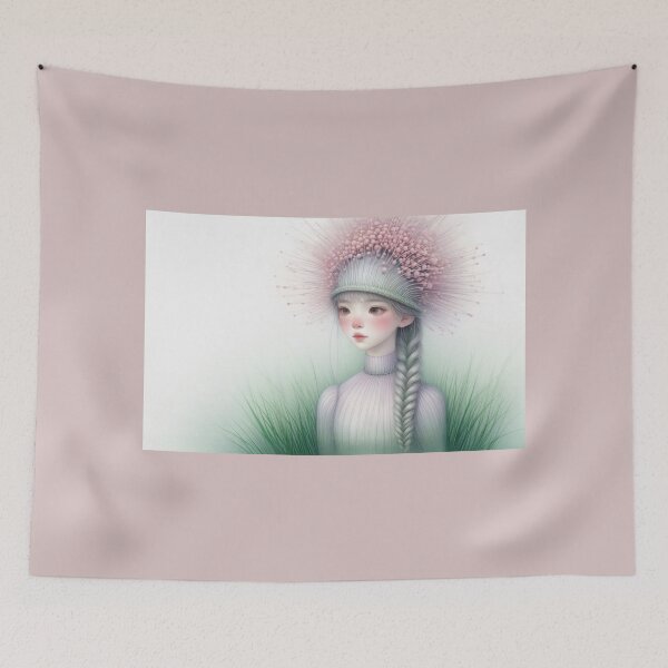 Item preview, Angelic Hat Girl designed and sold by Beyondnote-Art.