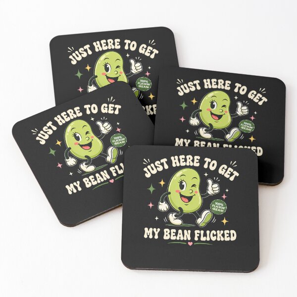 Item preview, Just Here To Get My Bean Flicked designed and sold by Glitch-Critters.