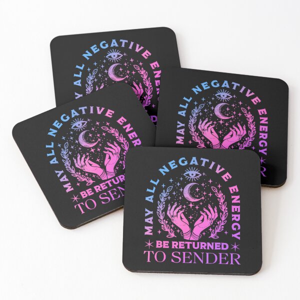 Item preview, May All Negative Energy Be Returned To Sender designed and sold by Glitch-Critters.