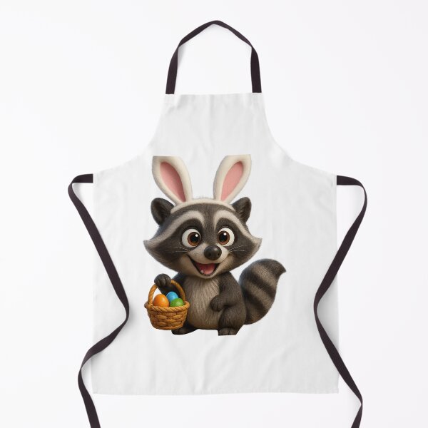Item preview, Raccoon Easter Bunny designed and sold by Sillytoe.
