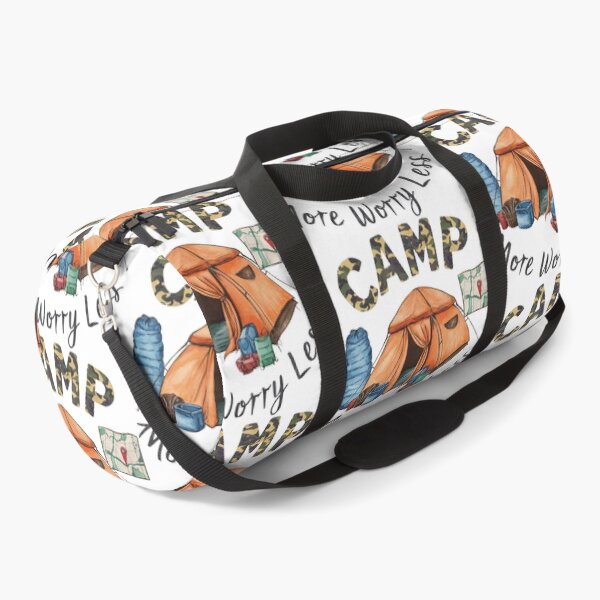 Item preview, Camp More Worry Less Cute Tent designed and sold by aponwao.